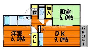 メゾン・エスポワール　B棟の物件間取画像